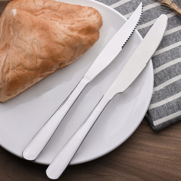 Stainless Steel Pointed Spoon Fork - Image 4
