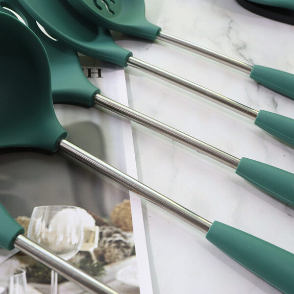 Non-stick Silicone Spoon Set - Image 8