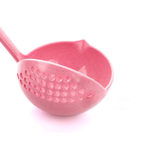 Wheat Straw Soup Drain Spoon